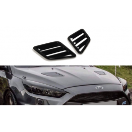 Воздухозаборники в капот на Ford Focus III RS